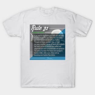 40 RULES OF LOVE - 31 T-Shirt